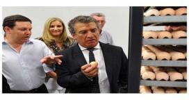 INDAVISA inauguró su nueva planta de incubación de huevos